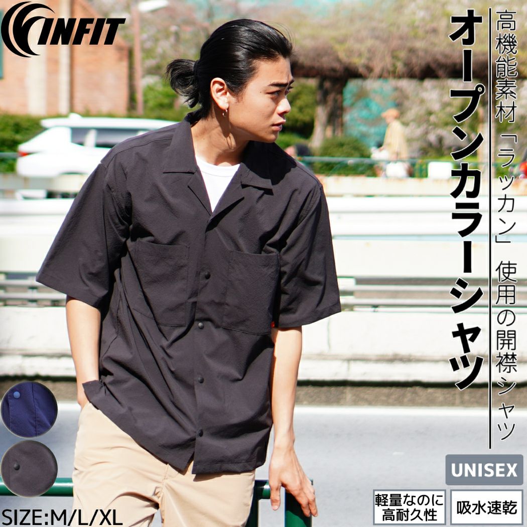 半袖スプリング MLサイズ FREEZE TECH PERFORMANCE LINE レギュラーフィット 冷感シャツ 半袖