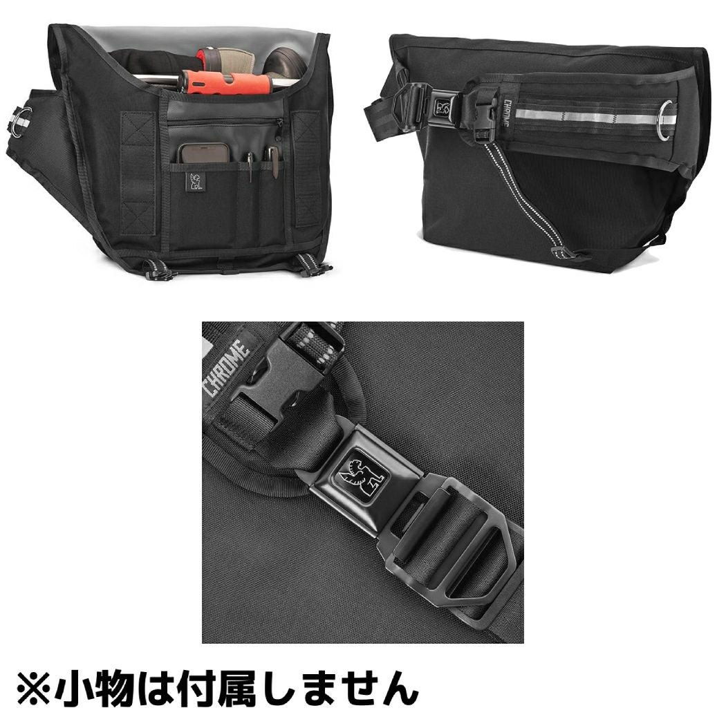 クローム ミニメトロ メッセンジャー 軽量 耐久性 防水 リフレクター