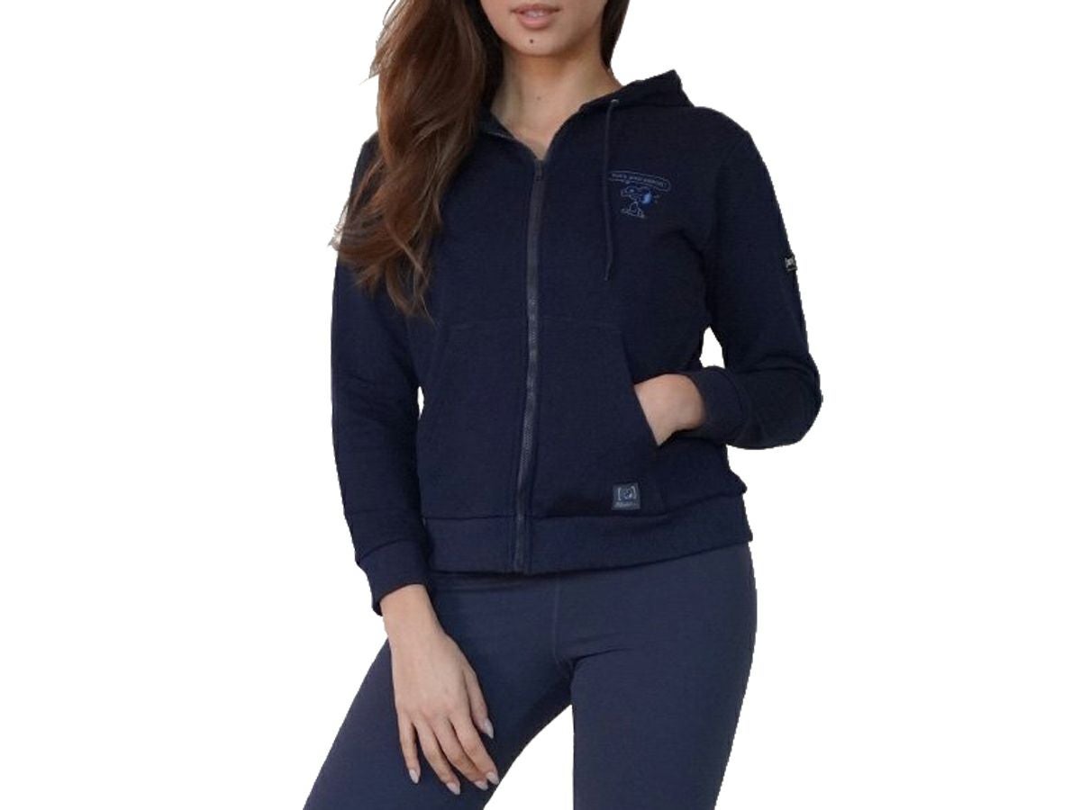 【値下げ】SN super natural  中綿フリースニットパーカー スーパーナチュラル sn super.natural エスエヌ FLEECE COMBI ZIP