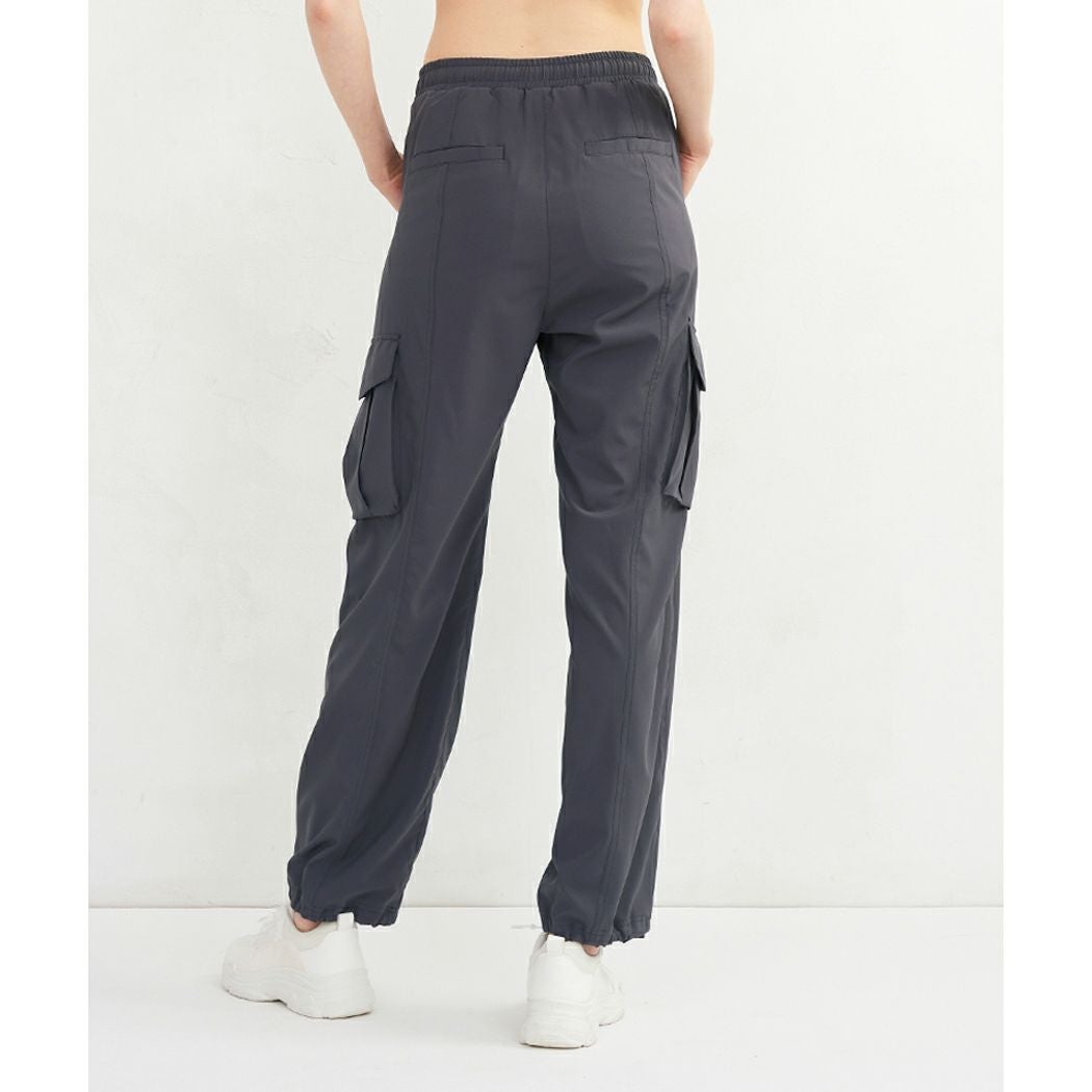 ジーフィット G-FIT エアパン カーゴロングパンツ レディース グレー