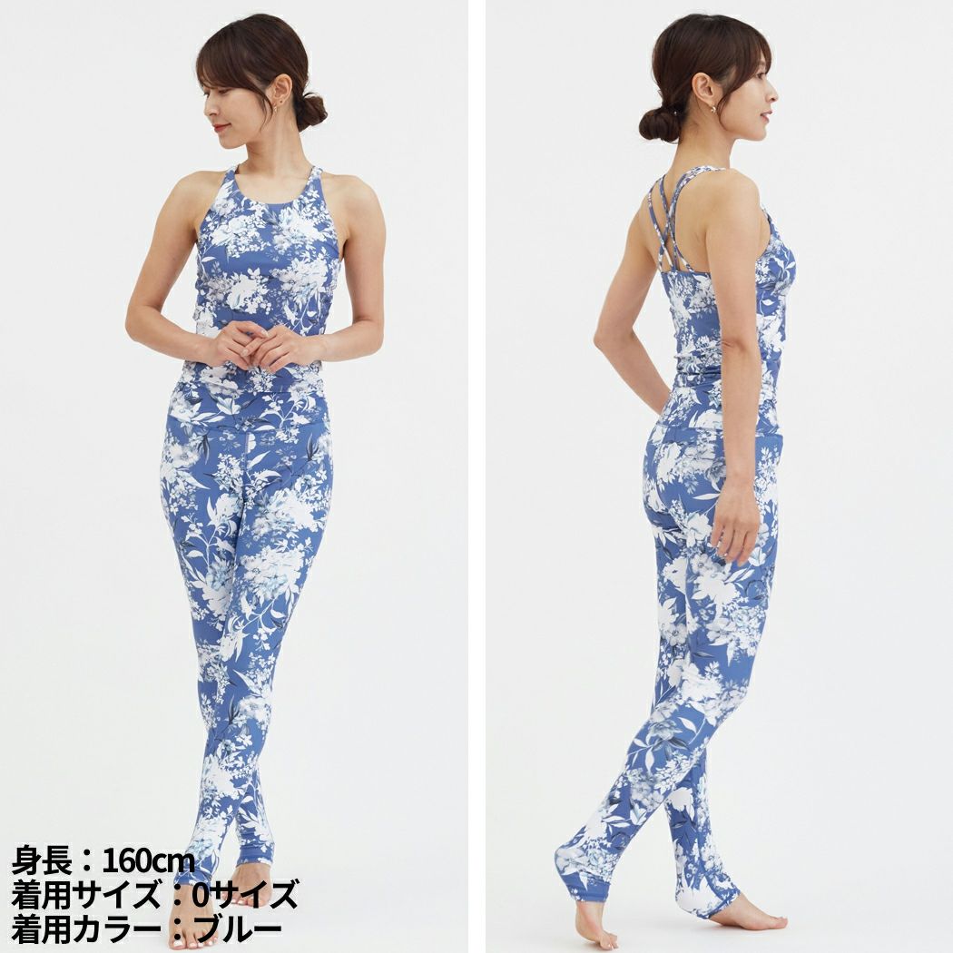 ジュリエ Julier ClearFlowerプリントレギンス レディース 水着 耐塩素