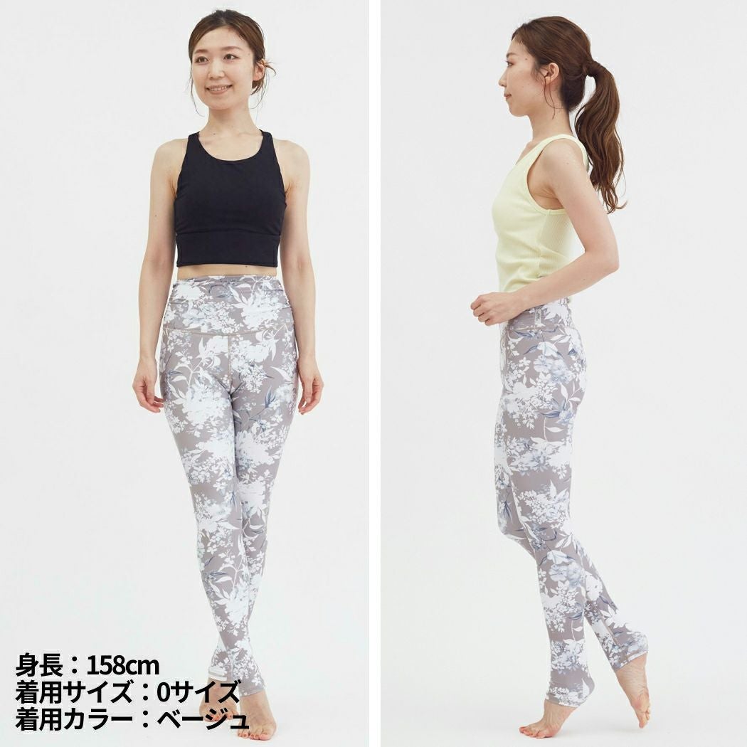 ジュリエ Julier ClearFlowerプリントレギンス レディース 水着 耐塩素