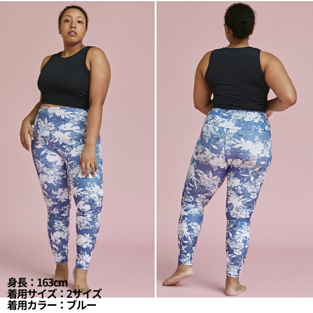 ジュリエ Julier ClearFlowerプリントレギンス レディース 水着 耐塩素