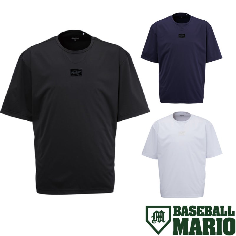 ローリングスRawlingsHYPERFIELDショートスリーブプレイヤー野球ベースボールメンズレディース野球トレーニングシャツ半袖運動スポーツ夏AOS12HF01S