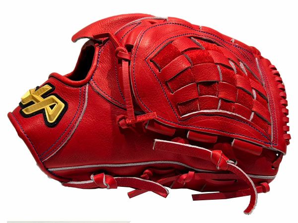 ハタケヤマHATAKEYAMA専用グラブ袋付き限定軟式用グラブ投手用野球軟式グローブピッチャー用和牛和牛軟式WN-2341