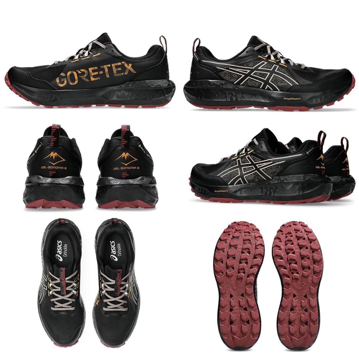 アシックス ゲルソノマ ゴアテックス 8 asics GEL-SONOMA GTX