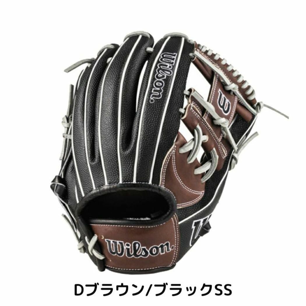 ウイルソン ワナビーヒーローデュアル 軟式用グラブ 内野手 87型