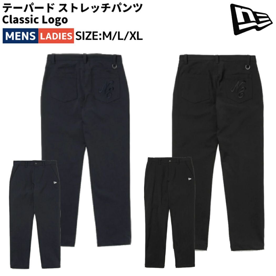 ニューエラ NEW ERA テーパード ストレッチパンツ Classic Logo メンズ