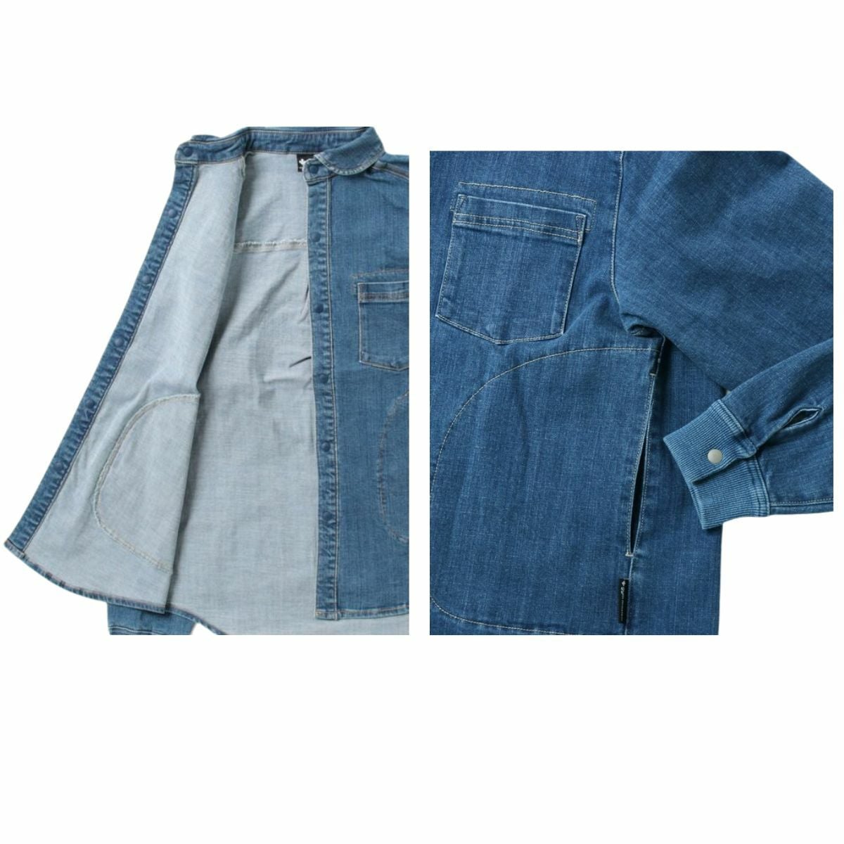 ジムマスター 10ozストレッチデニムシャツジャケット&カツラギシャツ