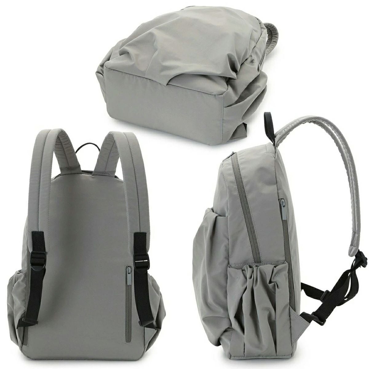 エミ 撥水ギャザーボディーバックパック eco emmi Water-Repellent