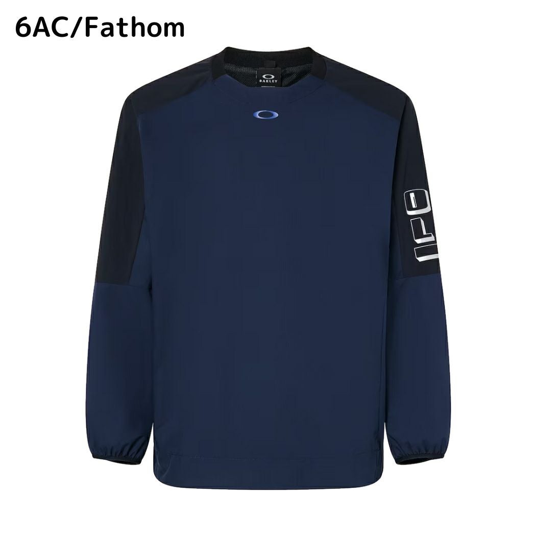オークリーOAKLEYStrikingWindLSPullover4.0ウィンドブレーカーVジャン長袖一般撥水UPF50+防風野球ウェアウィンドブレーカーVジャンFOA405814