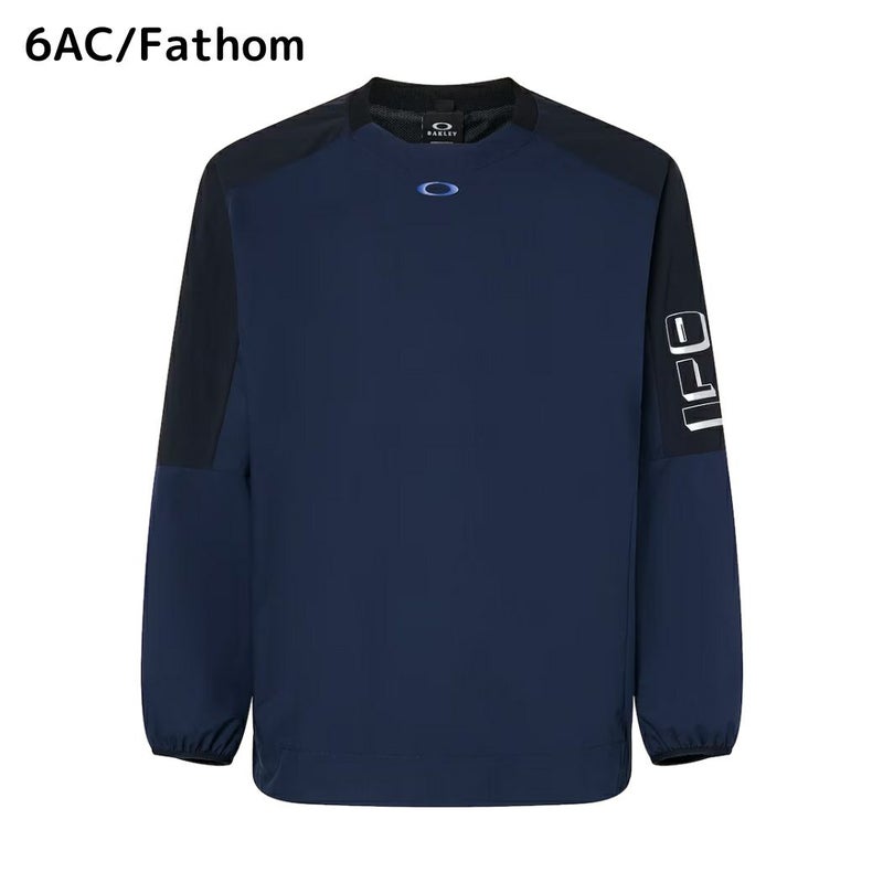 オークリーOAKLEYStrikingWindLSPullover4.0ウィンドブレーカーVジャン長袖一般撥水UPF50+防風野球ウェアウィンドブレーカーVジャンFOA405814