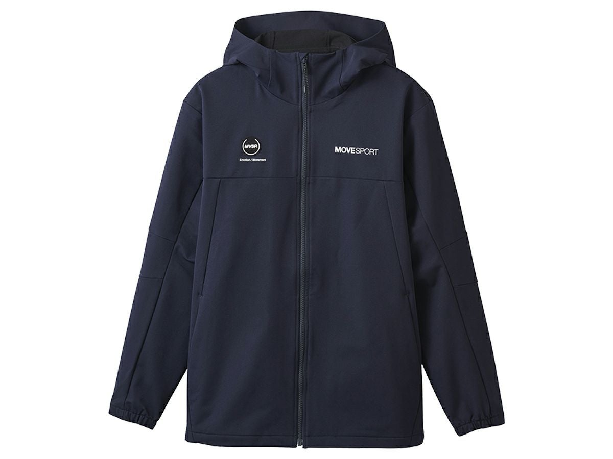 デサント DESCENTE HEATNAVI ヒートナビ ソフトシェル バックロゴ