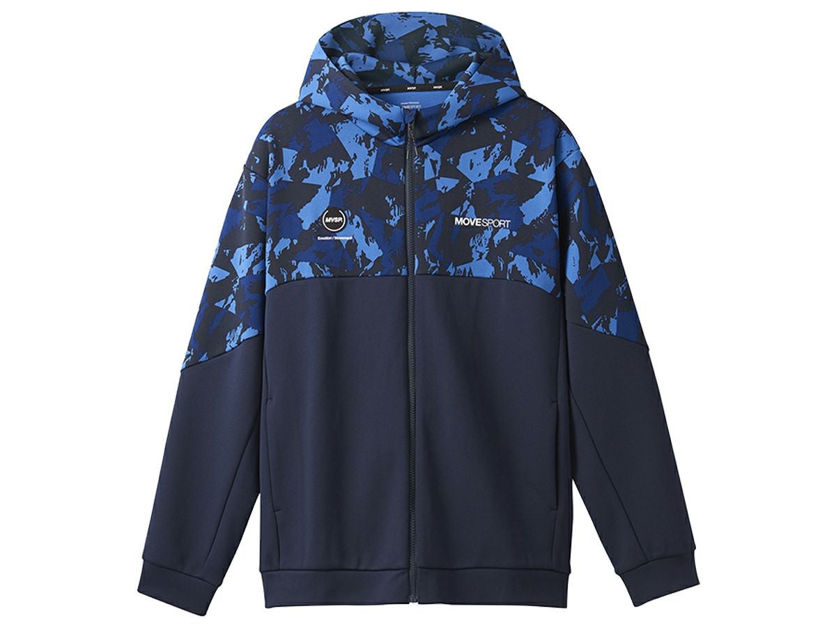 デサント DESCENTE HEATNAVI ヒートナビ フードロゴ フルジップ