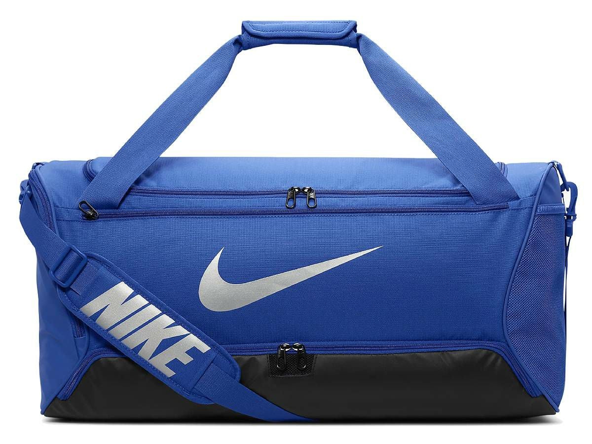ナイキ NIKE ブラジリア 9.5 トレーニングダッフルバッグ M ブルー 青