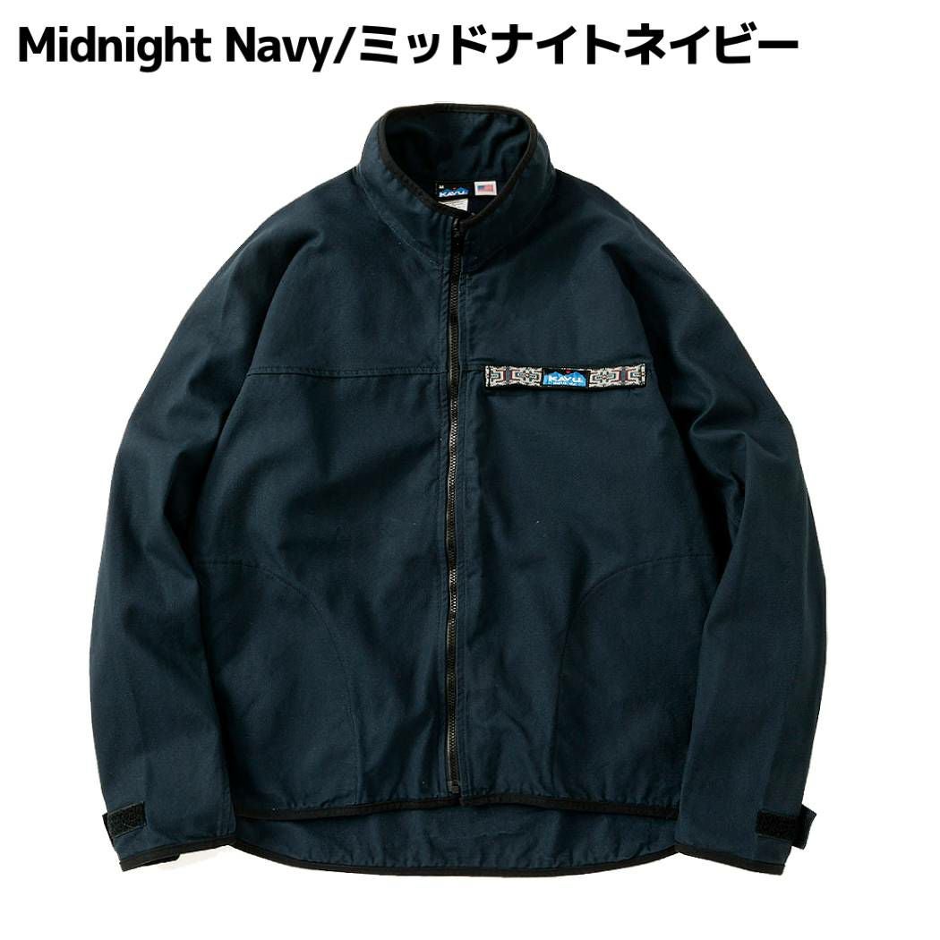 カブー ロングスリーブ フルジップスローシャツ オーガニックコットン