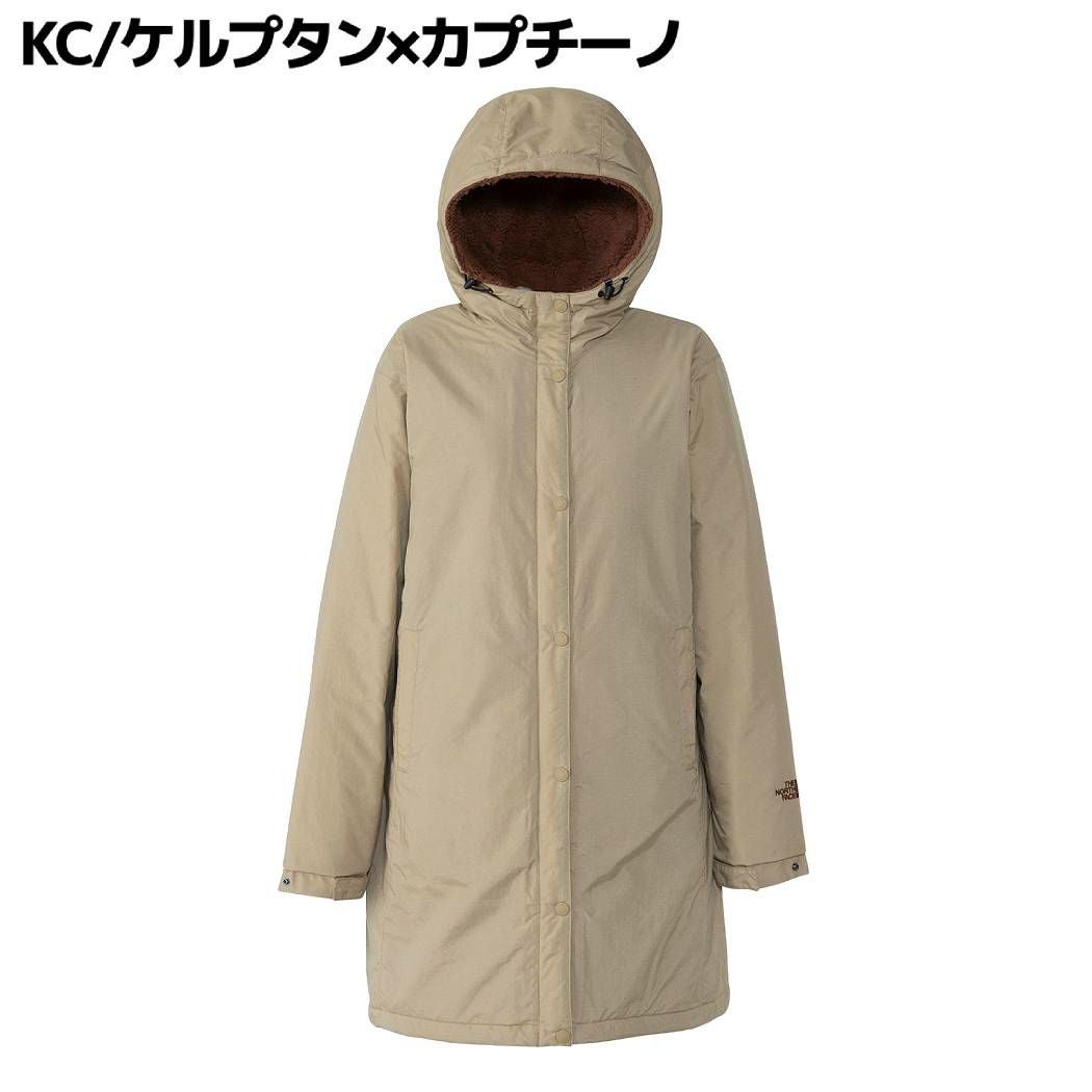 NORTH FACE コンパクトノマドコート　ブラウン　裏地ボア　レディースL THE NORTH FACE（ザ ノースフェイス） 【XLサイズ対応】THE NORTH FACE