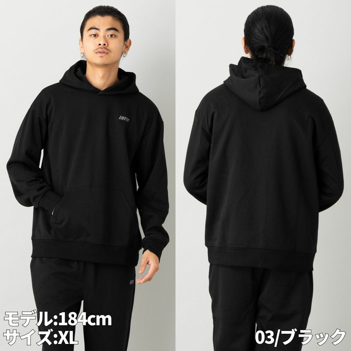スウェットプルオーバーフーディ M ブラック プーマ PUMA メンズ スウェットパーカー ビッグロゴ スウェット