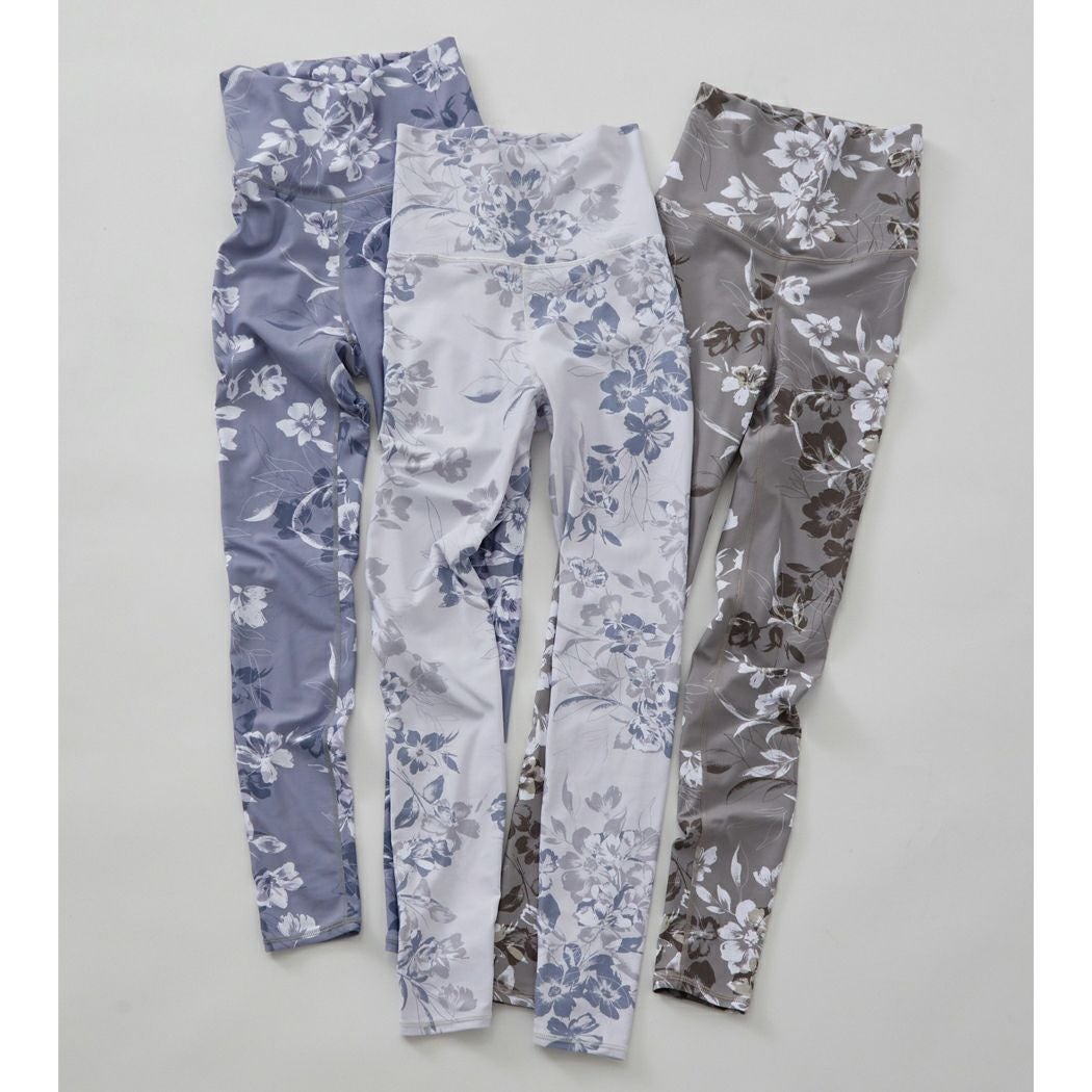 ジュリエ Julier SnowFlowerプリントスーパーハイライズレギンス