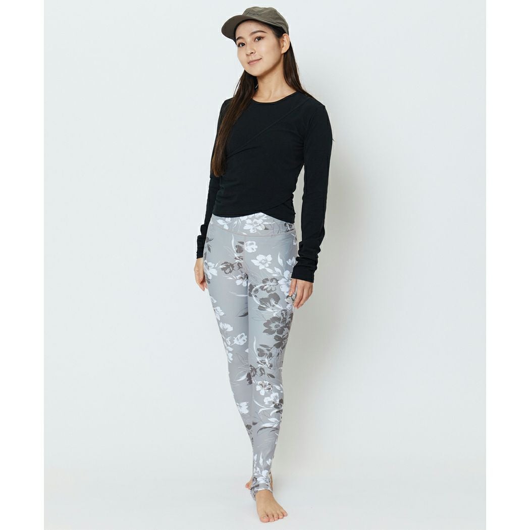 ジュリエ Julier SnowFlowerプリントスーパーハイライズレギンス