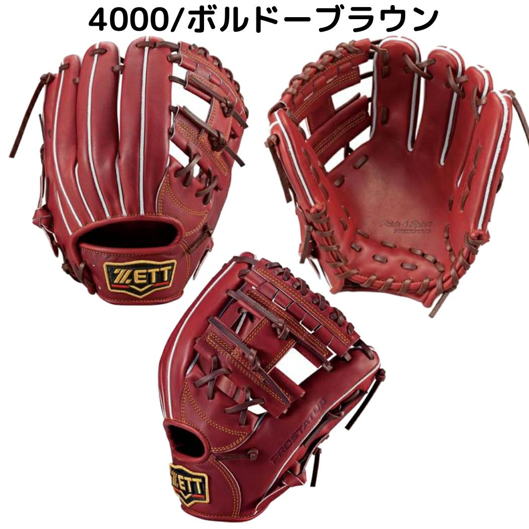 ゼット ZETT 専用グラブ袋付き プロステイタス PROSTATUS 硬式用グラブ