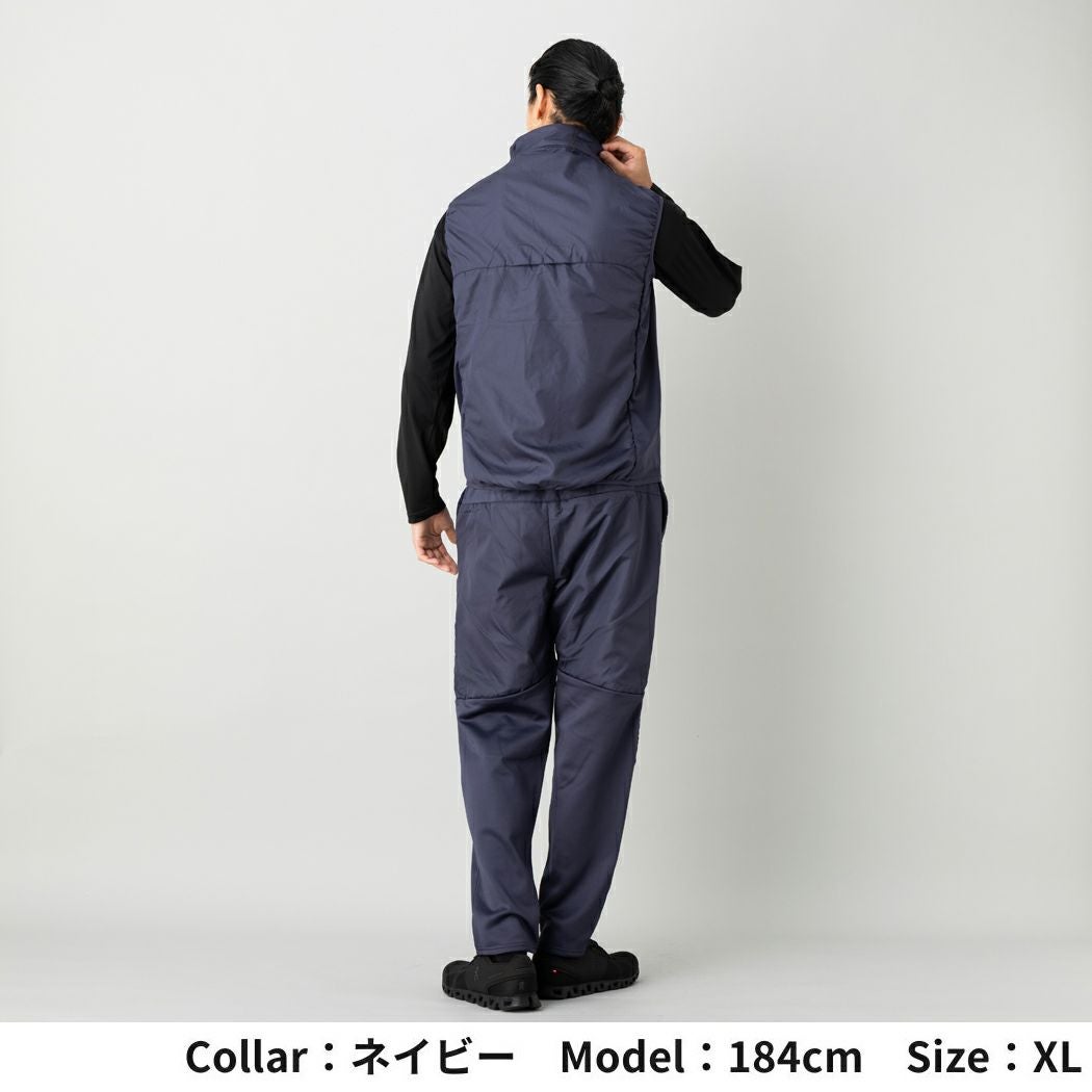 THENORTHFACESUMMITSERIESXLネイビーベスト✴︎早い者勝ち インフィット INFIT 中綿キルトニット切り替えベスト メンズ 秋 冬