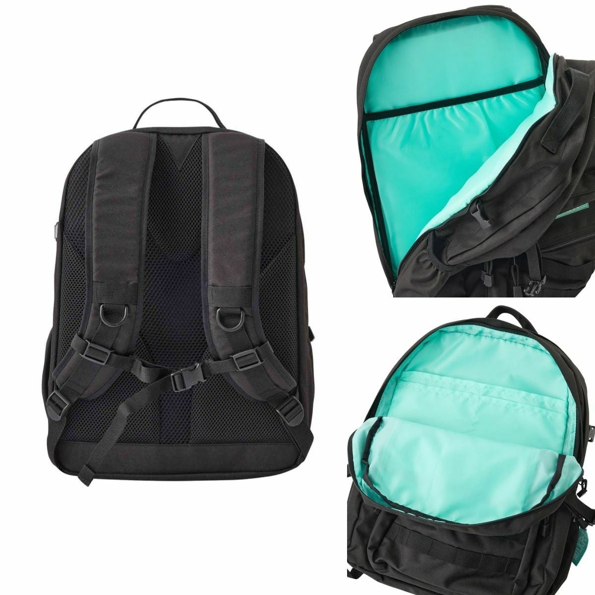 ミルクフェド MILKFED. ACTIVE DOUBLE POCKET MOLLE BACKPACK