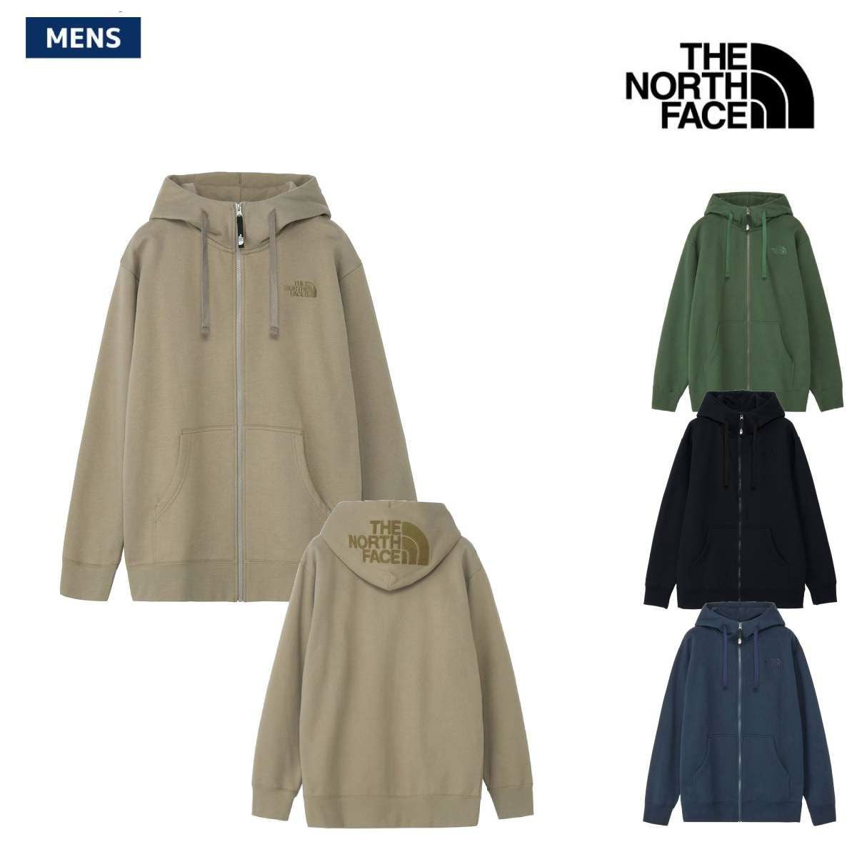 ザ・ノース・フェイス リアビューフルジップフーディ メンズ THE NORTH