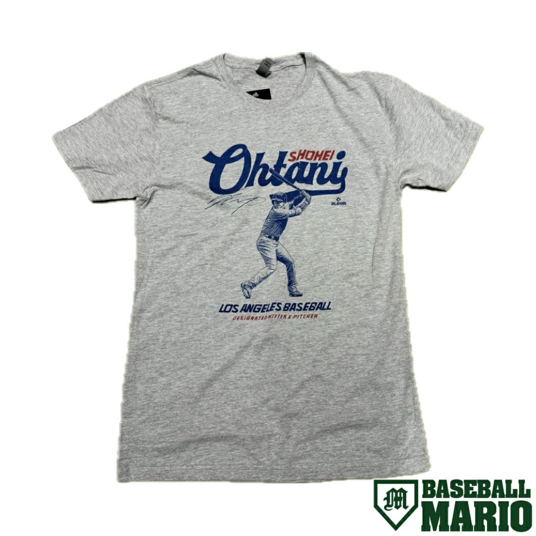 大谷翔平プリントTシャツ タイプ7 半袖 クルーネック USサイズ 野球
