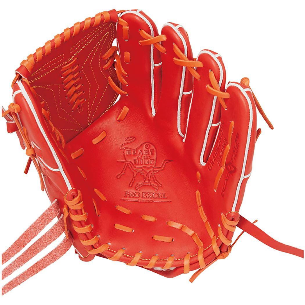 Rawlings Pro Excel 軟式グローブ レッド ローリングス Rawlings HOH PRO EXCEL Wizard #02 軟式用グラブ 投手用