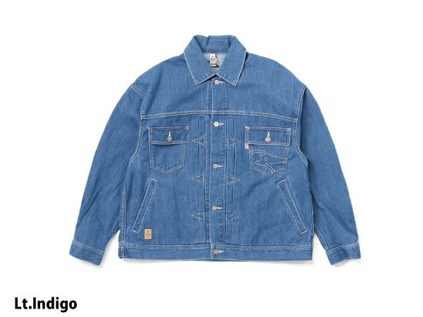 チャムス CHUMS ビーバーオーバーサイズドジーンジャケット Beaver