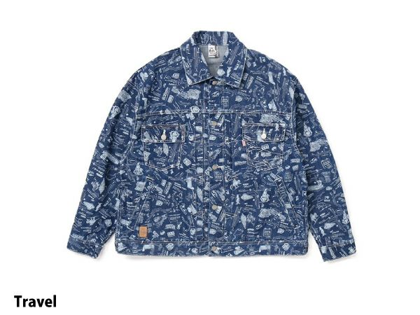 チャムス CHUMS ビーバーオーバーサイズドジーンジャケット Beaver