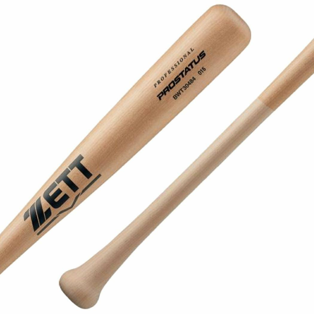 ゼット ZETT プロステイタス PROSTATUS 軟式用木製バット 84cm 800g