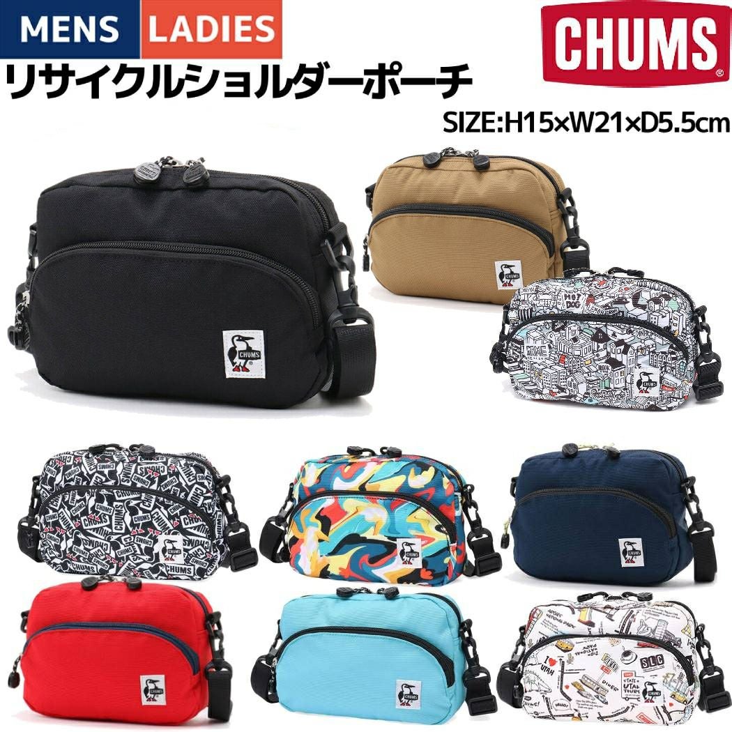 店舗在庫詳細 - チャムス CHUMS Recycle Shoulder Pouch リサイクル
