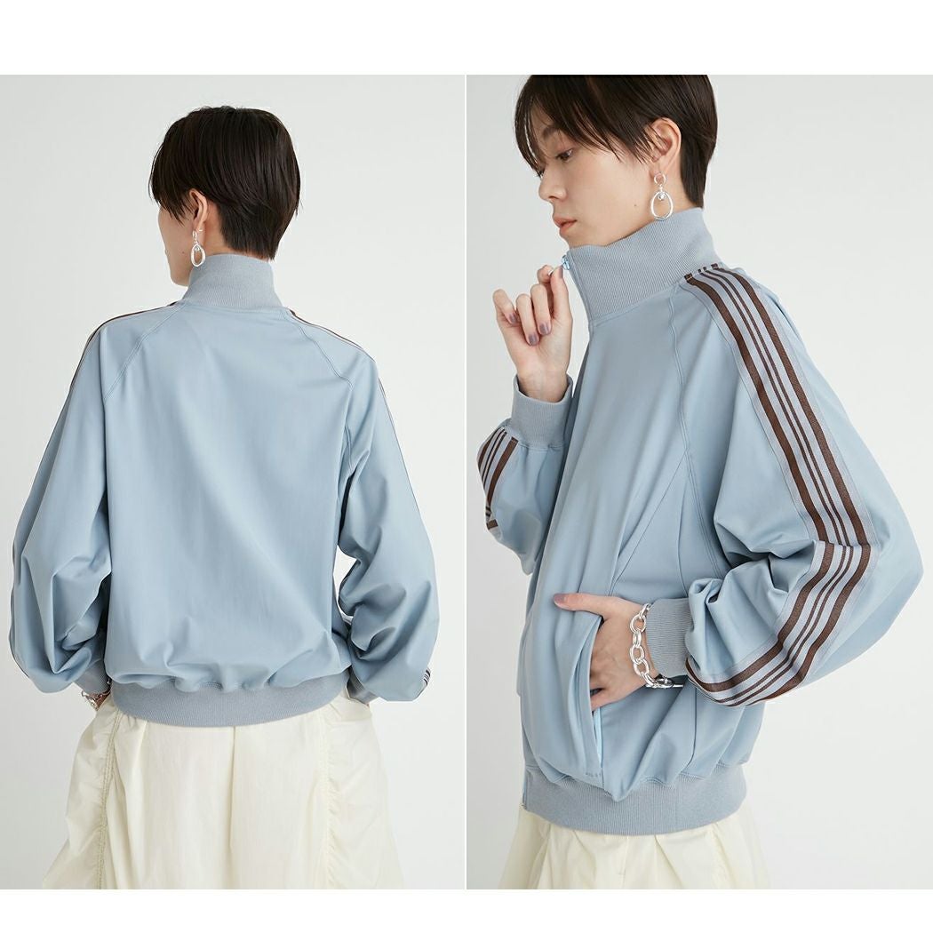emmi トラックジャケット ジャージ エミ emmi エミ emmi emmi atelier サイドライントラックジャケット