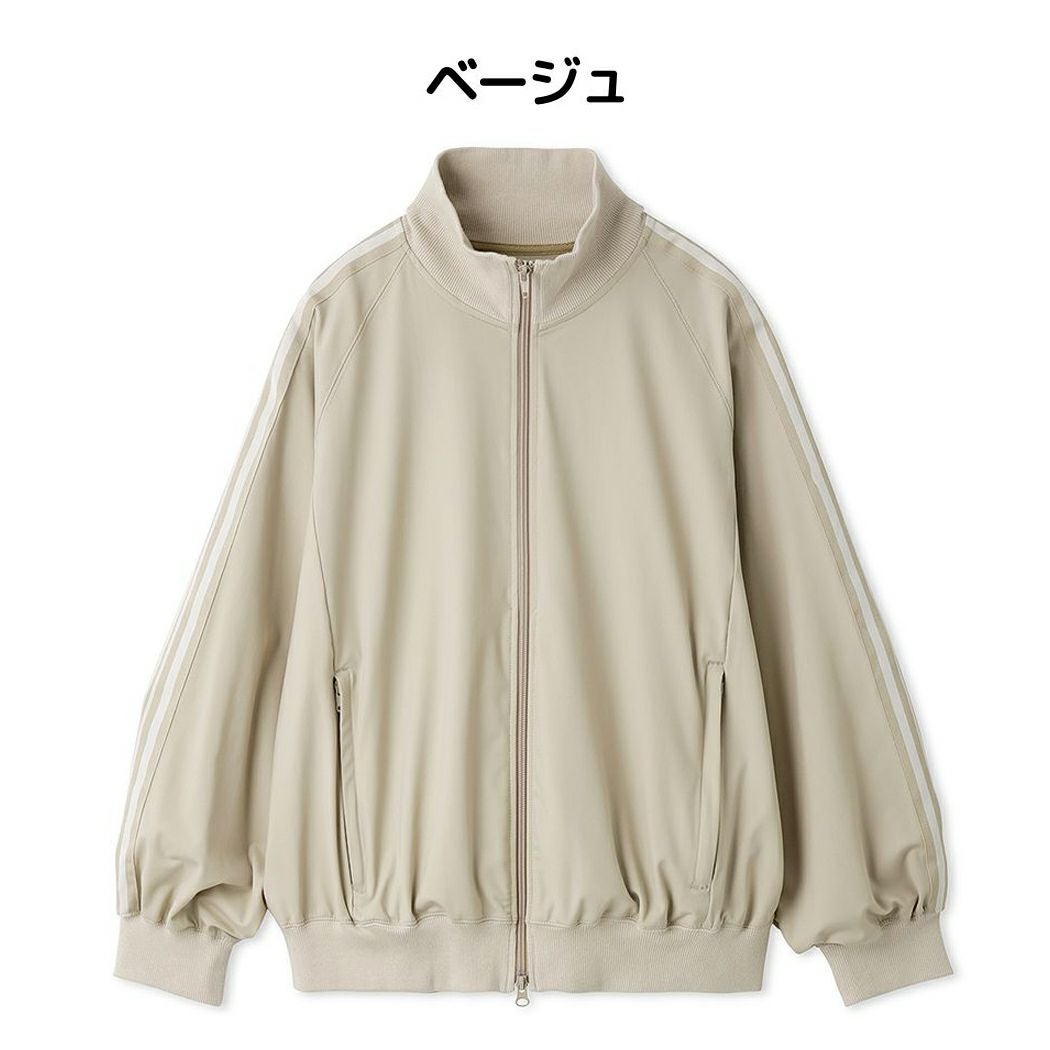 emmi フード付きライトブルーアウター エミ emmi×PlaX TM フードパーカー emmi | SHIROHATO(白鳩)