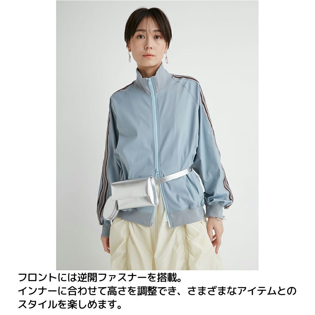 emmi トラックジャケット ジャージ エミ emmi エミ emmi emmi atelier サイドライントラックジャケット