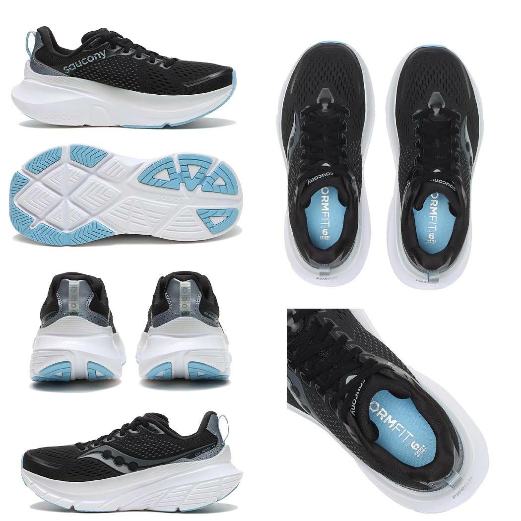 サッカニー Saucony GUIDE 17 ガイド 17 レディース ブラック スポーツ