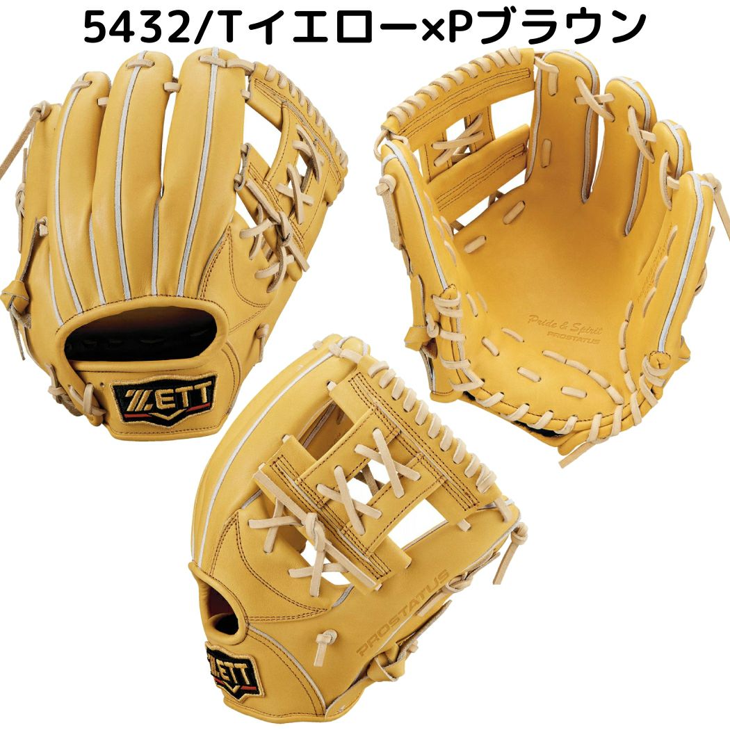 ゼット ZETT 【専用グラブ袋付き】 プロステイタス PROSTATUS 硬式用