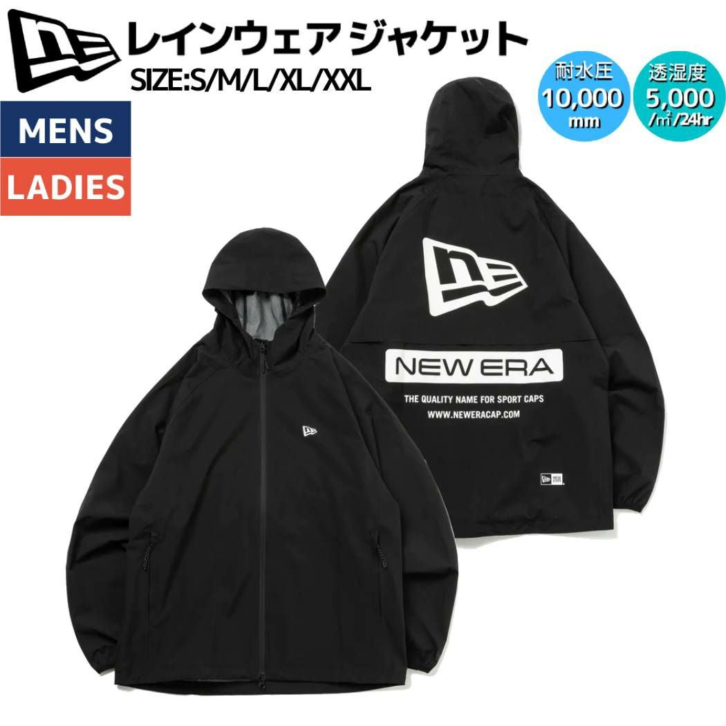 ニューエラ ゴルフ レインウェア ジャケット ポリエステル ゴルフ