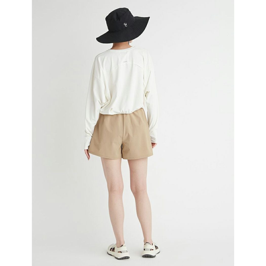 エミ ecoパンツセットラッシュガード 日本製 長袖 パンツ ショート丈