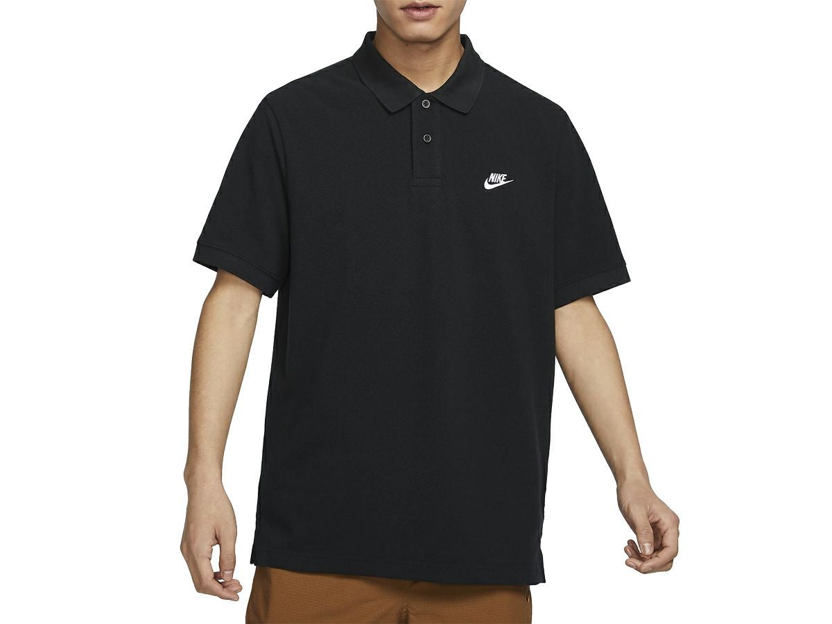ナイキ NIKE クラブ ショートスリーブ ポロ メンズ 春 夏 ブラック 黒