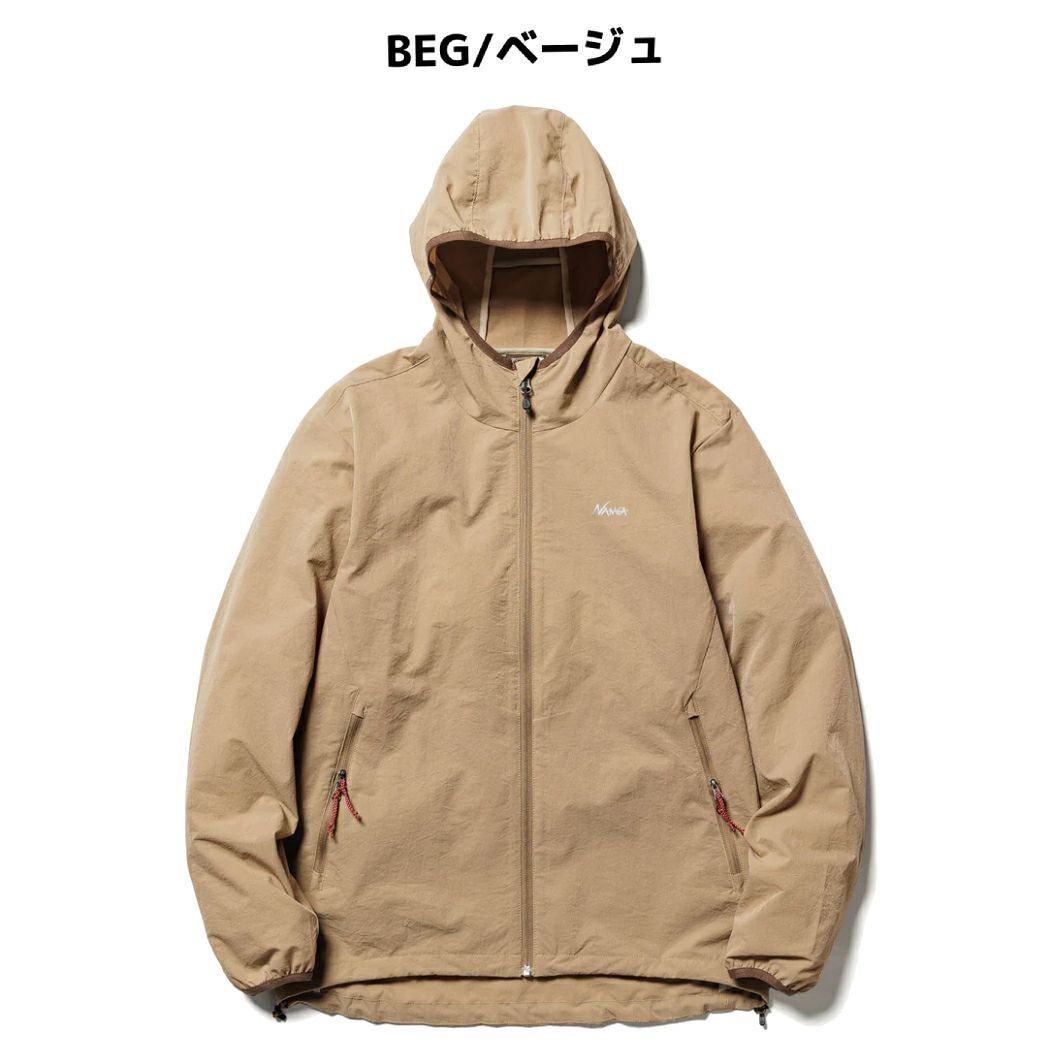 ナンガ NANGA ドットエア コンフィー ジップパーカー メンズ オール