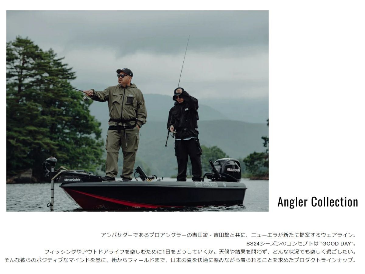 NEW ERA Angler Collection フィールドトラックパンツ ニューエラ NEW ERA フィールド 2Way トラックパンツ Angler