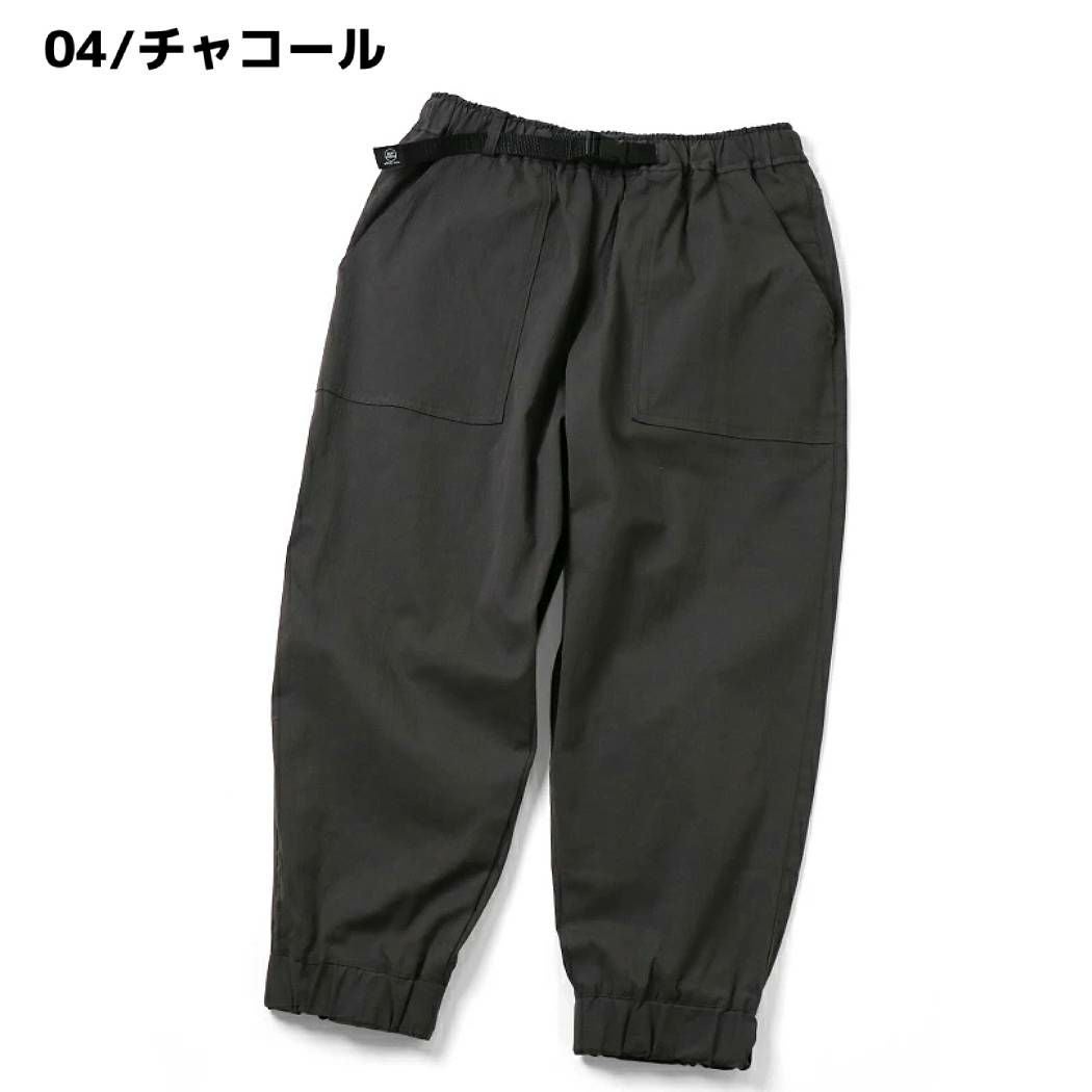 ジムマスター gym master ストレッチヘリンボーンクロップドパンツ
