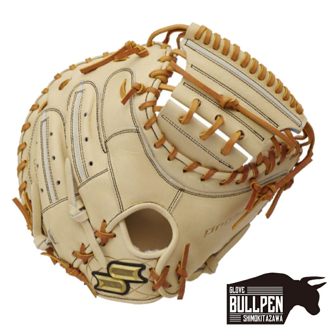 新品定価40,700円硬式用 SSK キャッチャーミット キャメル エスエスケイ SSK 【専用グラブ袋付き】 プロエッジ proedge 「栄