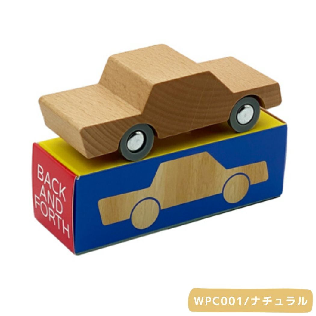 ウェイトゥプレイ バック＆フォース 3歳 3才 知育 車 木製 オランダ