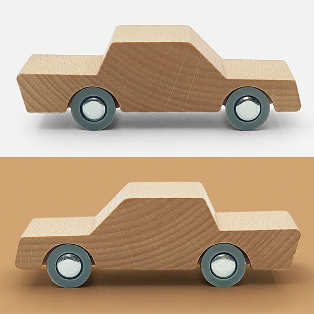 ウェイトゥプレイ バック＆フォース 3歳 3才 知育 車 木製 オランダ