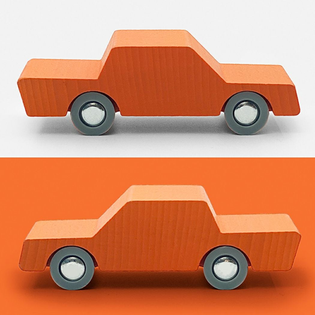 ウェイトゥプレイ バック＆フォース 3歳 3才 知育 車 木製 オランダ