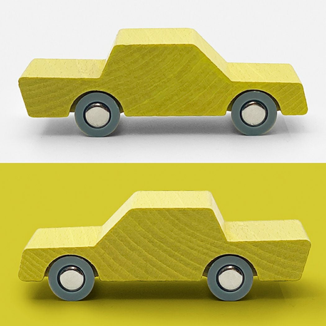 ウェイトゥプレイ バック＆フォース 3歳 3才 知育 車 木製 オランダ
